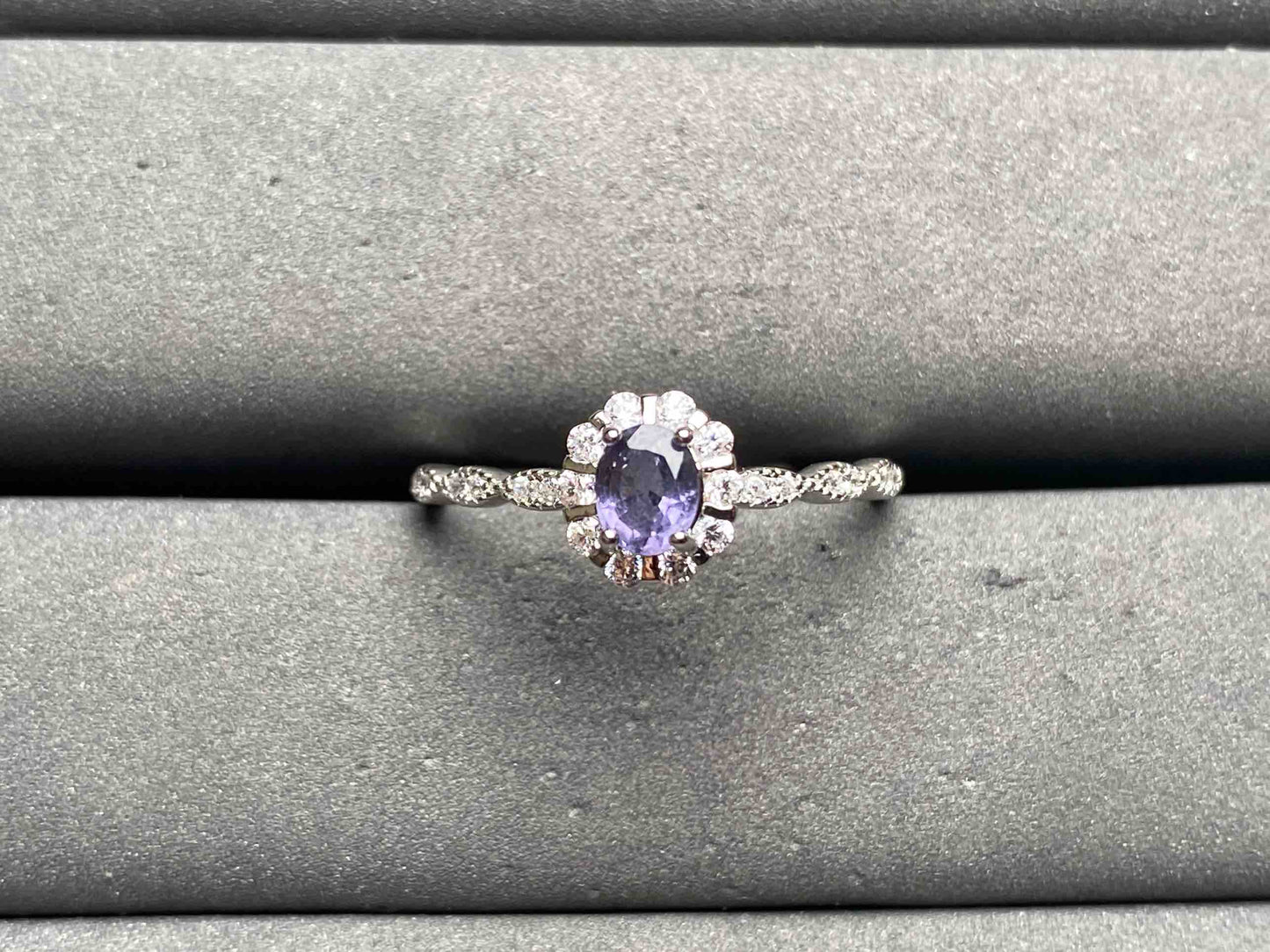 A12965 Blue Sapphire Ring