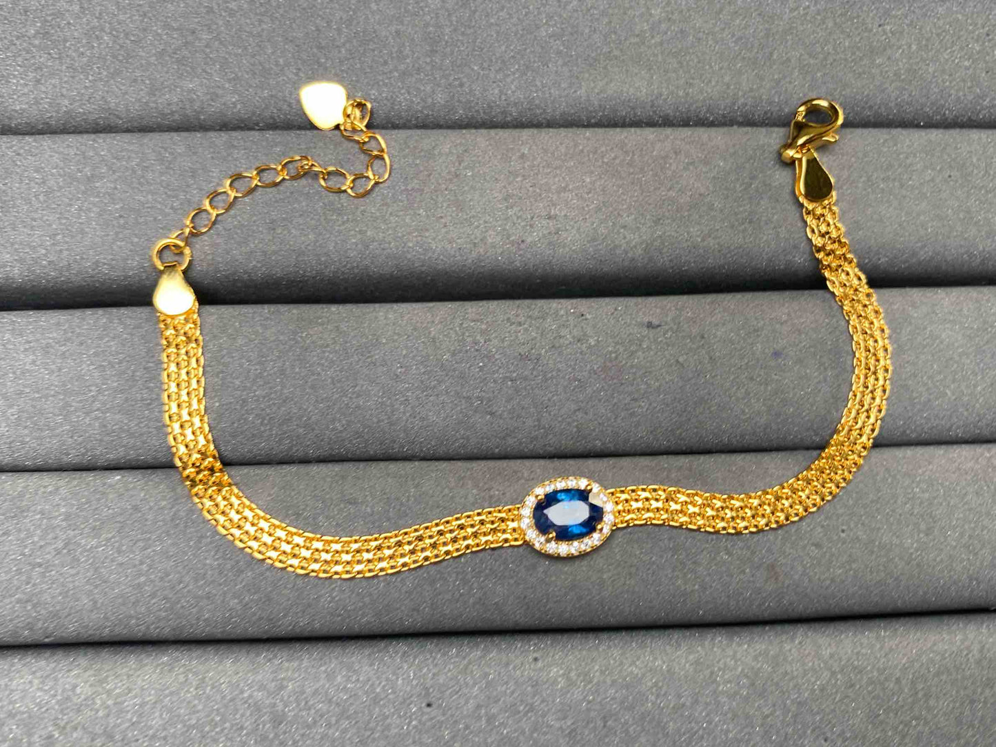 A12968 Blue Sapphire Bracelet