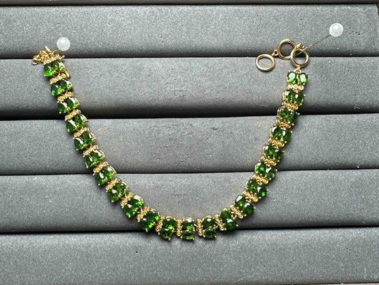 A13003 Diopside Bracelet