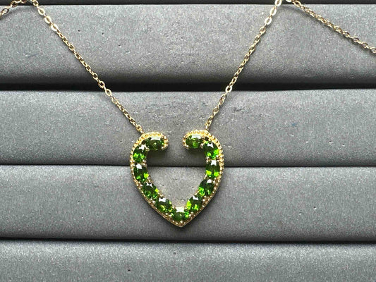 A13020 Diopside Necklace