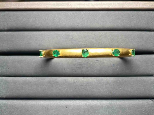 A13025 Emerald Bangle