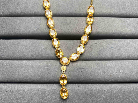 A13032 Citrine Necklace