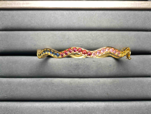 A13033 Sapphire Bangle