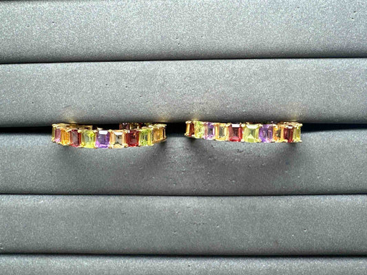 A13052 Amethyst Earrings