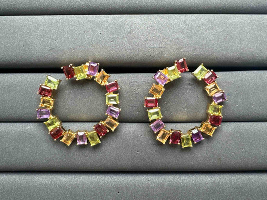 A13054 Amethyst Earrings