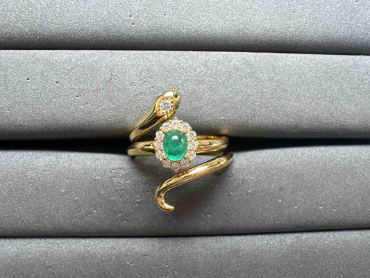 A13104 Emerald Ring