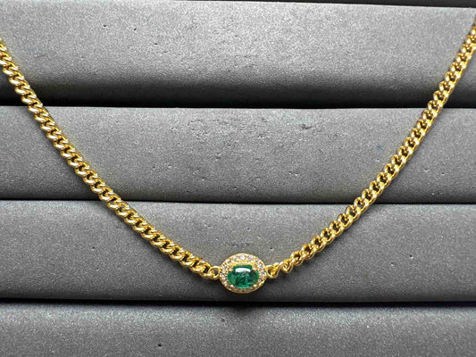 A13107 Emerald Bracelet