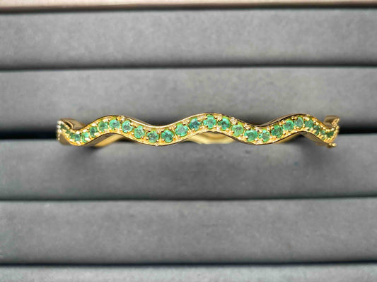 A13115 Emerald Bangle