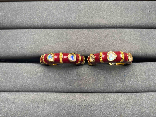 A13120 Moonstone Earrings