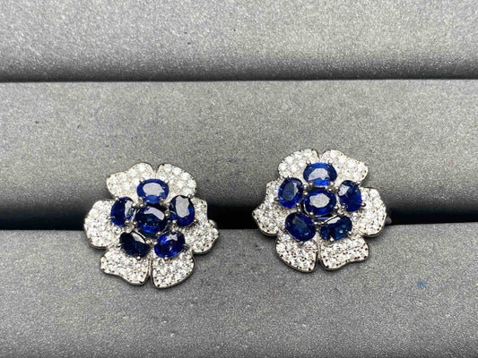 A13124 Sapphire Earrings