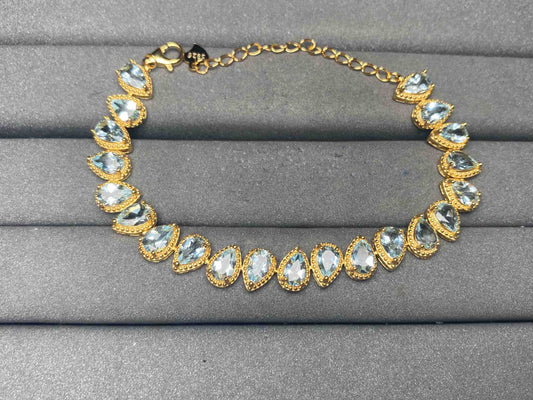 A13183 Aquamarine Bracelet