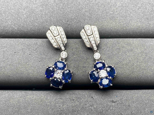 A13206 Sapphire Earrings