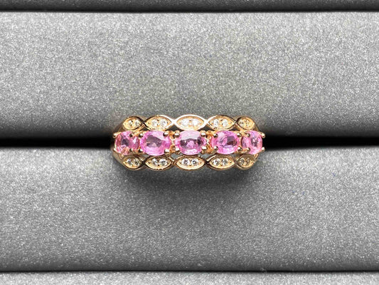 A1321 Pink Sapphire Ring