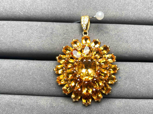 A13223 Citrine Pendant