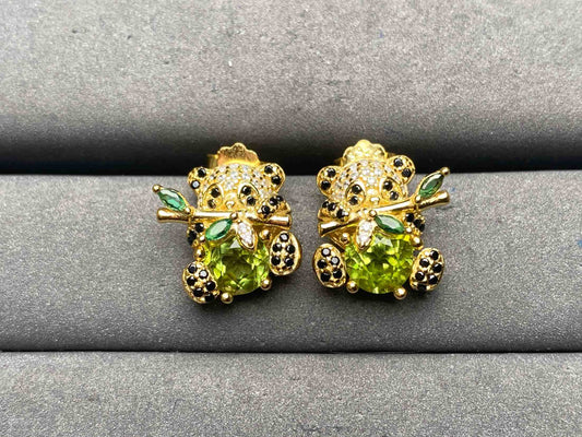 A13250 Peridot Earrings