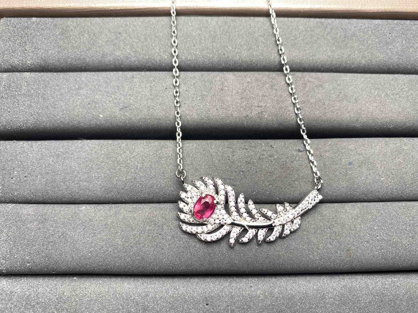 A13292 Ruby Necklace