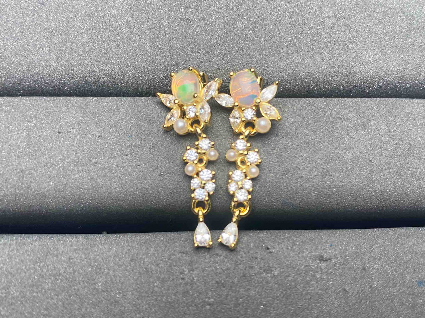 A13349 Opal Earrings