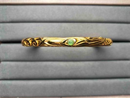 A13367 Emerald Bangle