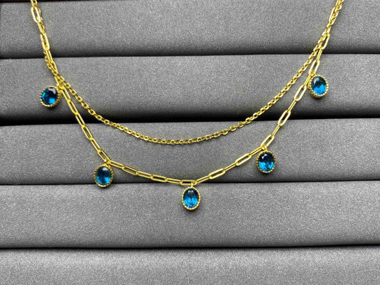 A1341 Topaz Necklace
