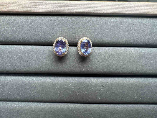 A13531 Tanzanite Earrings