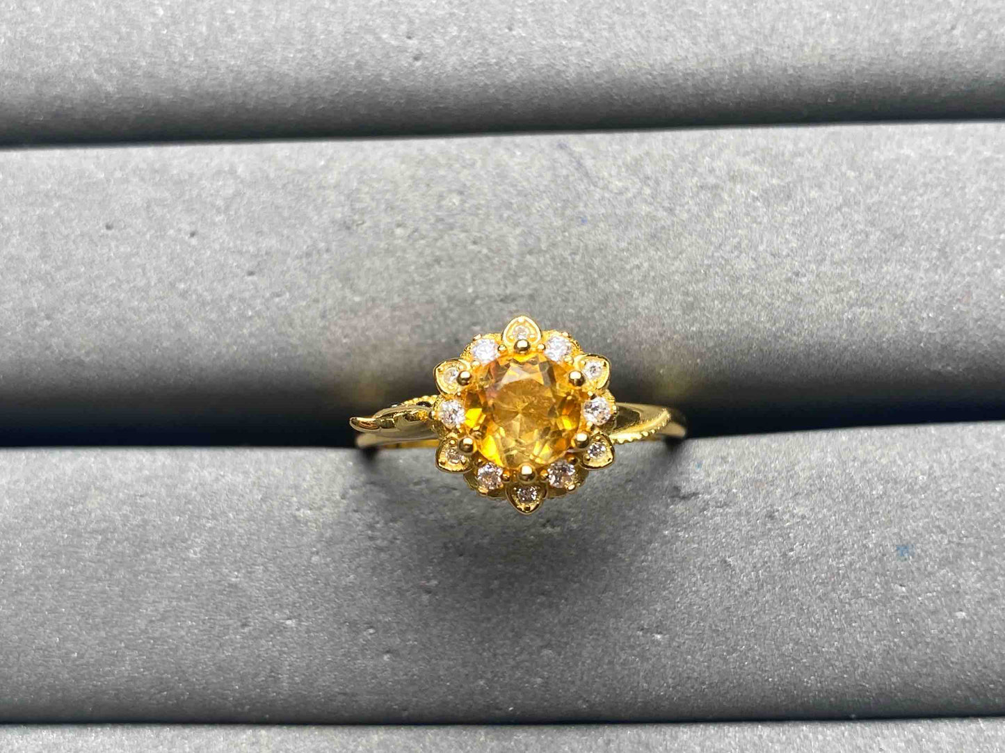 A13555 Citrine Ring