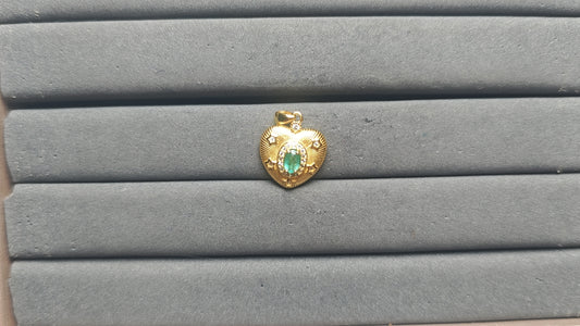 A14032 Emerald Pendant