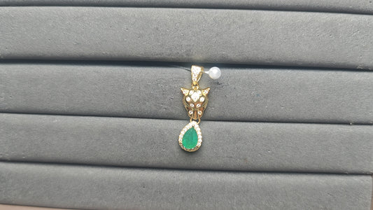 A14033 Emerald Pendant