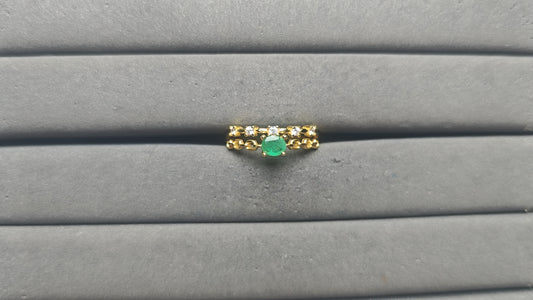 A14045 Emerald Ring