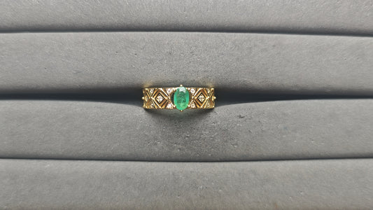 A14046 Emerald Ring