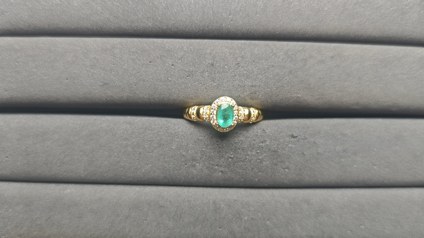 A14055 Emerald Ring