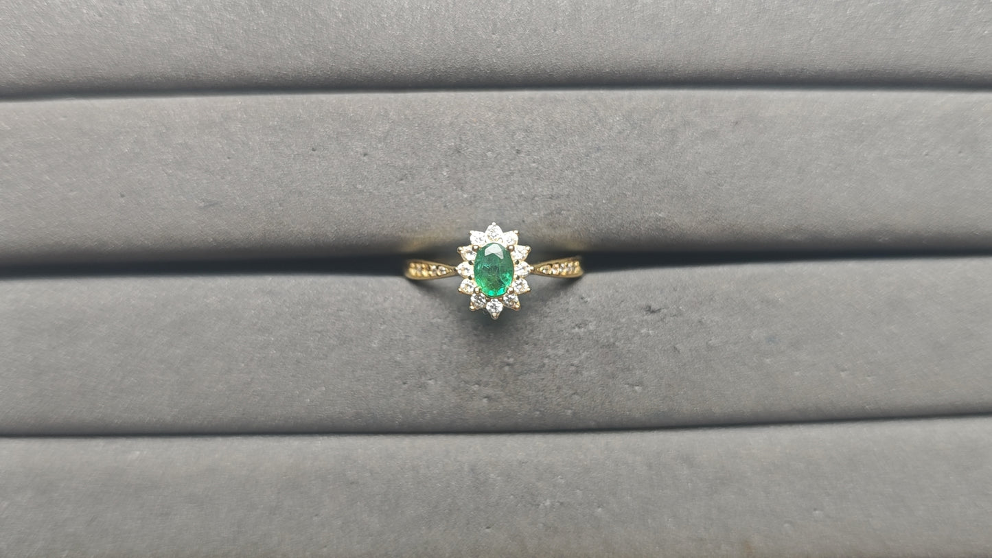 A14061 Emerald Ring