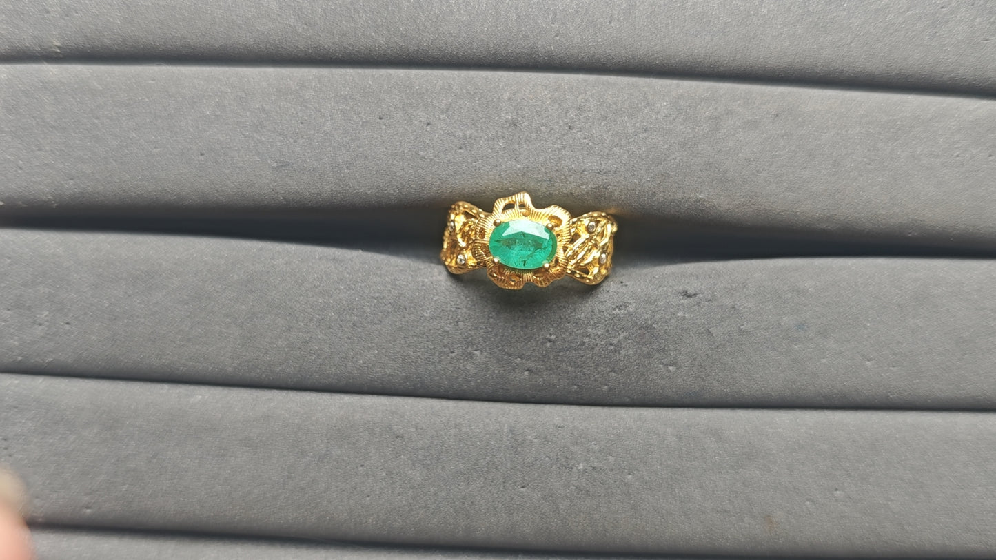 A14062 Emerald Ring