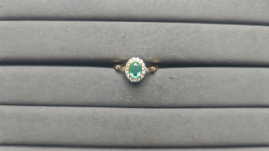 A14075 Emerald Ring