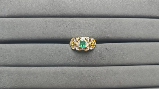 A14076 Emerald Ring