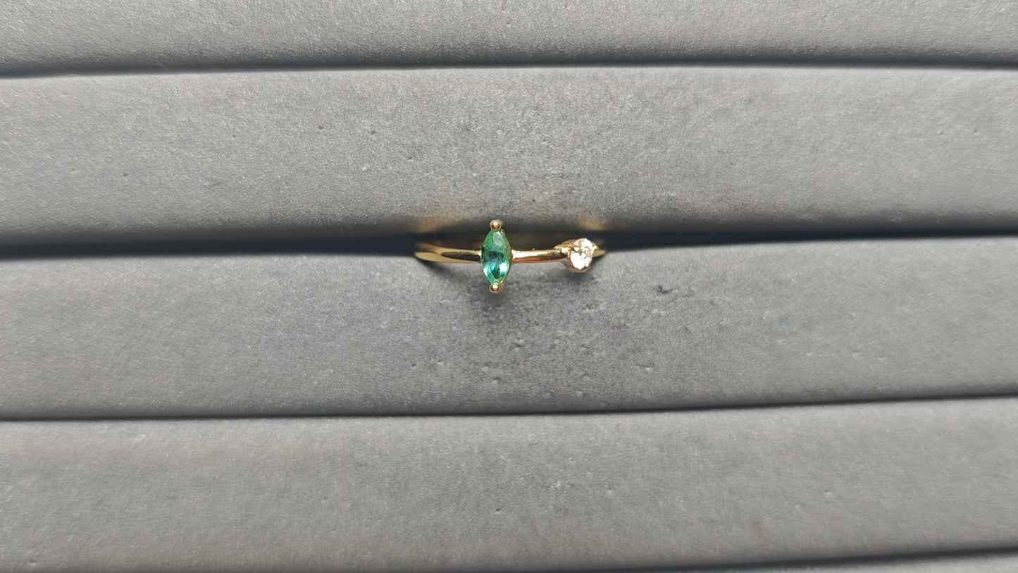 A14078 Emerald Ring