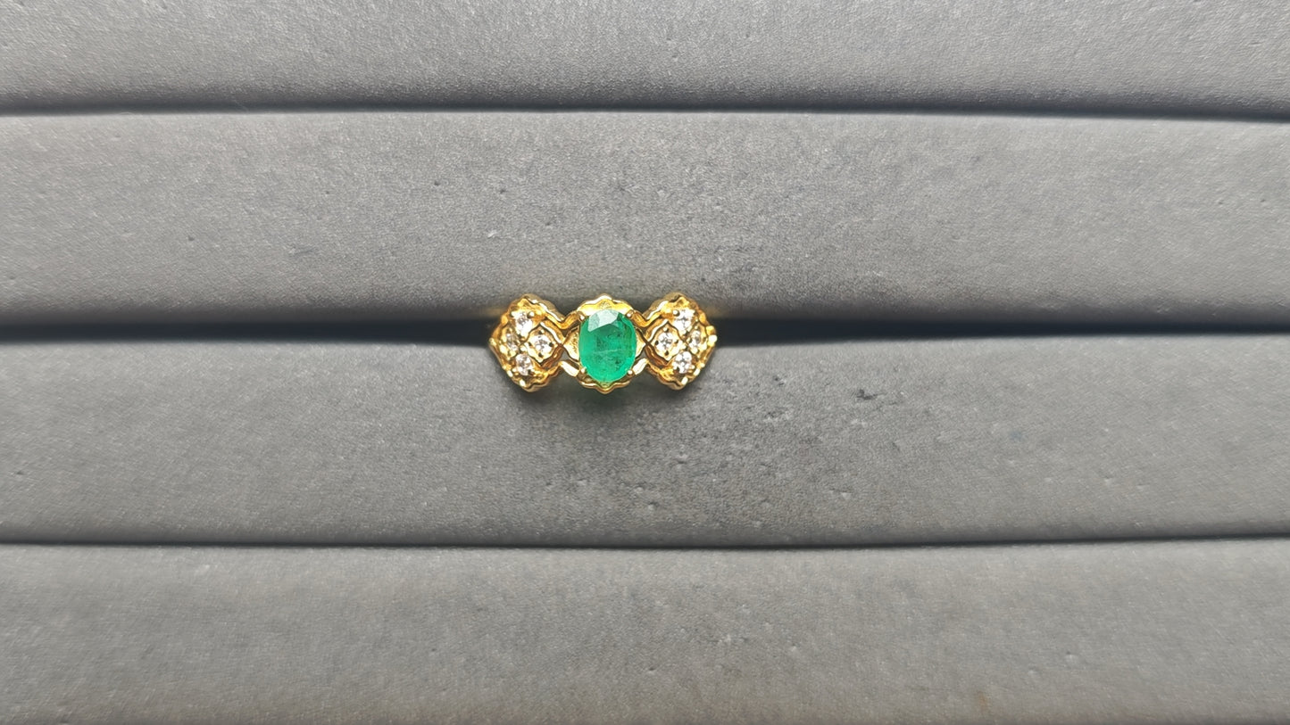 A14083 Emerald Ring