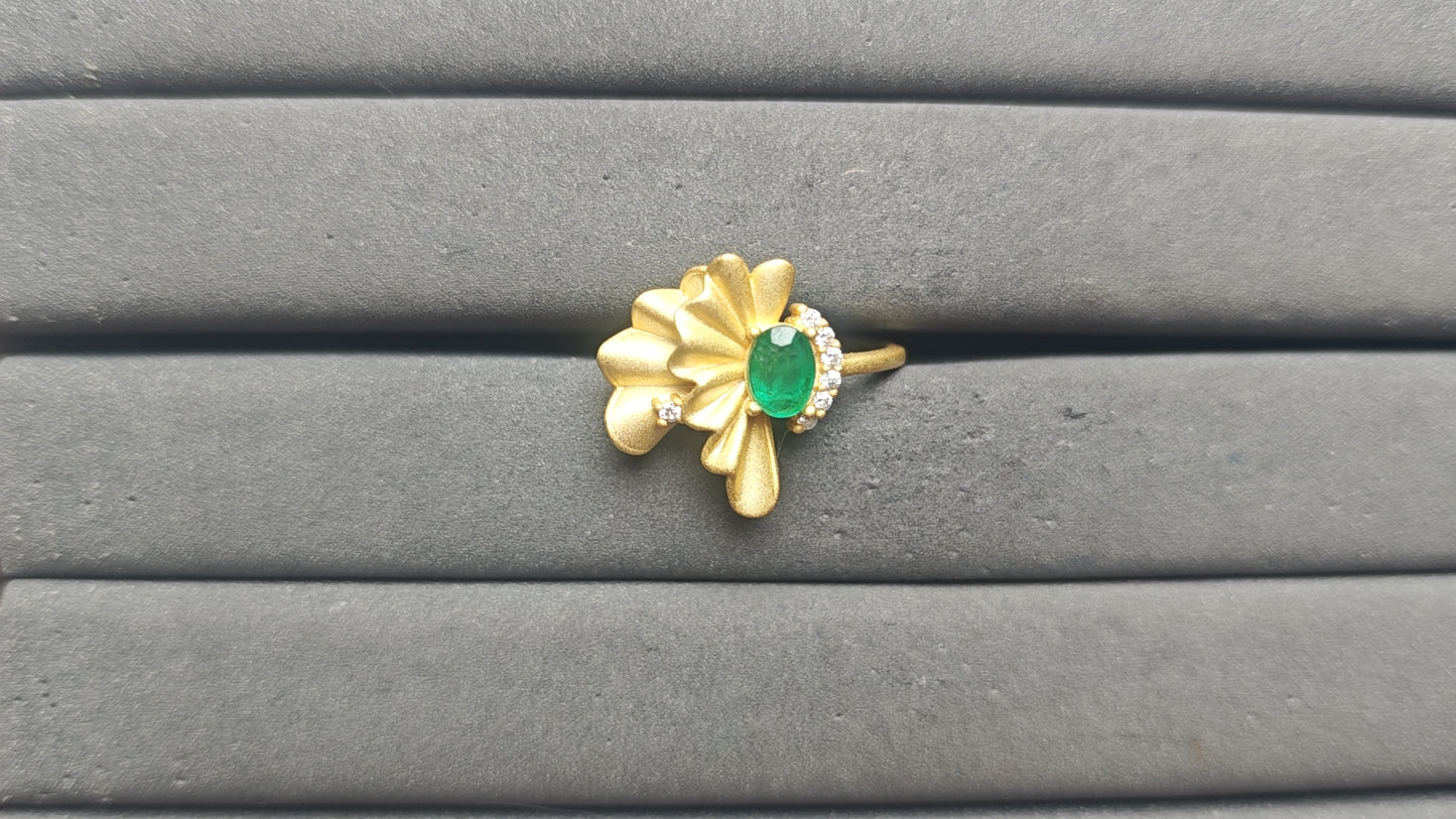A14089 Emerald Ring