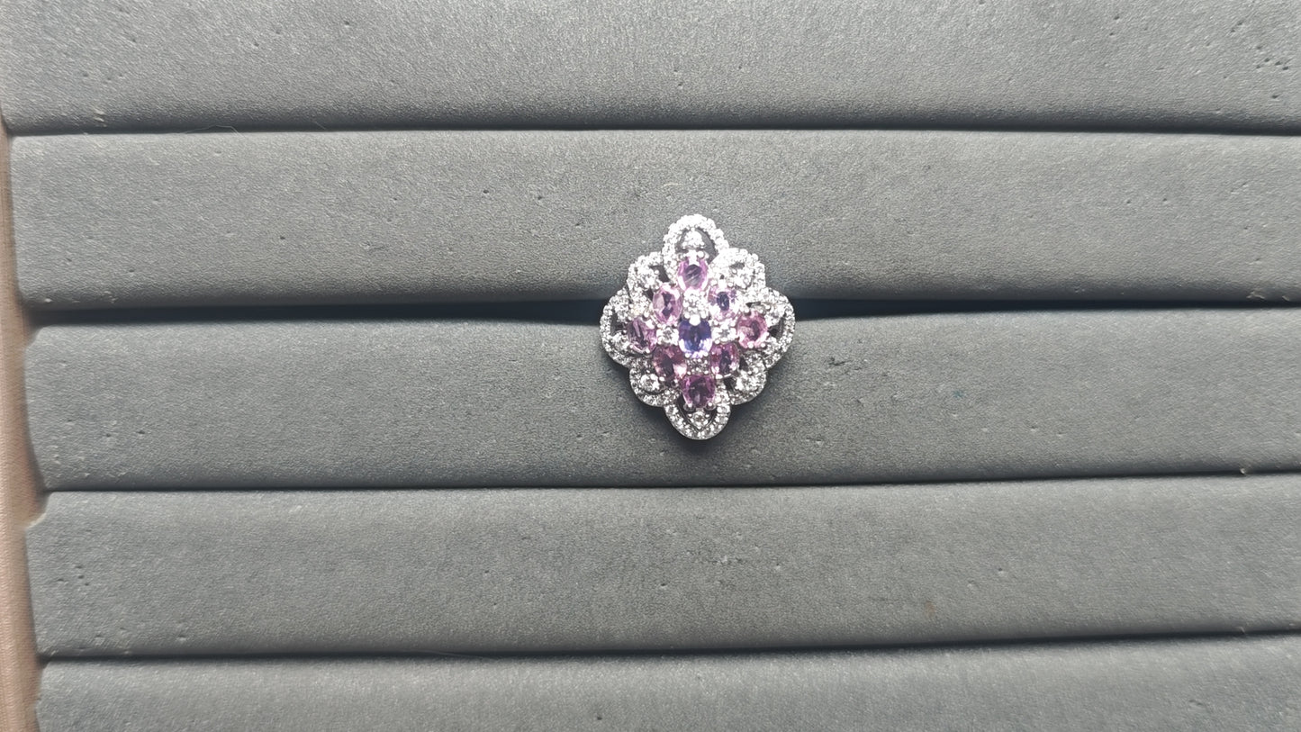 A14094 Pink Sapphire Ring