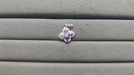 A14105 Colorful Sapphire Pendant