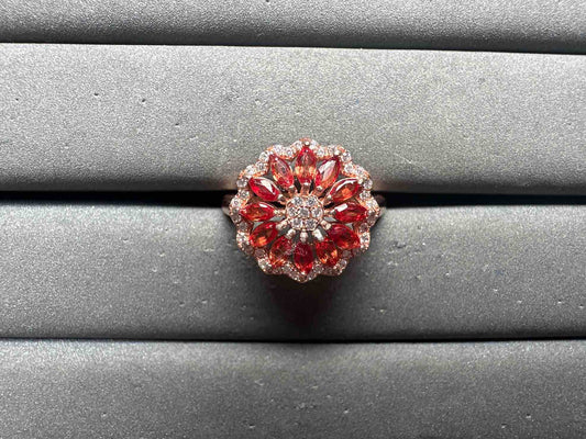 A14124 Red Sapphire Ring