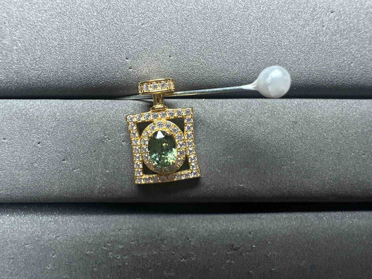A14141 Green Sapphire Pendant