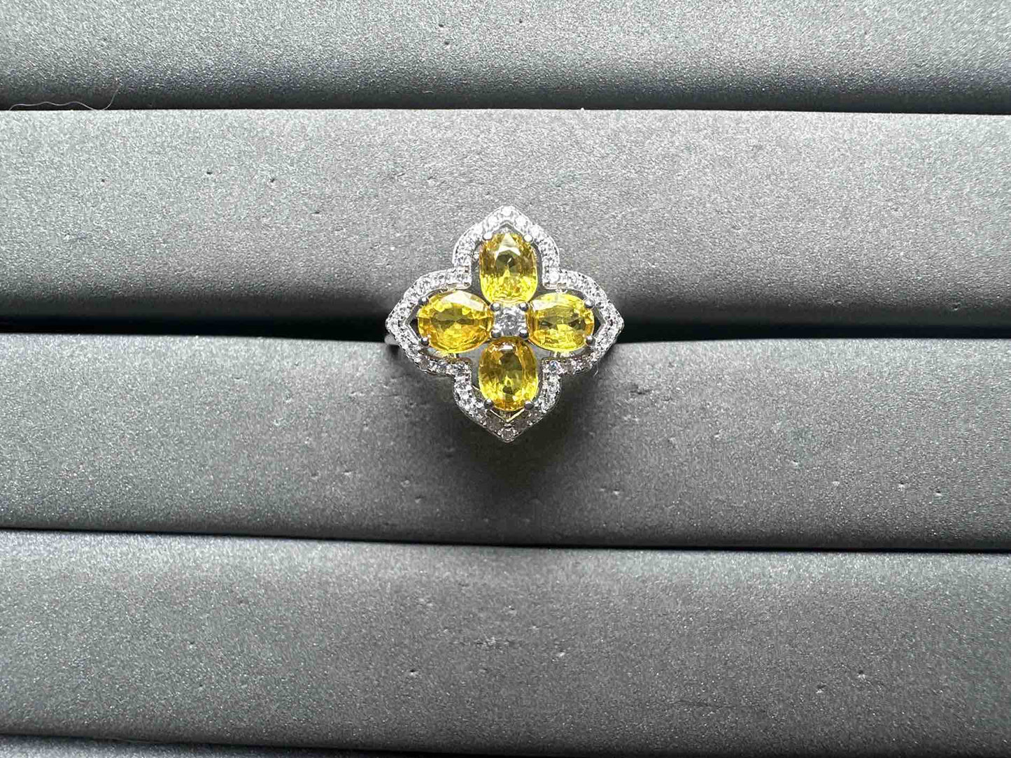 A14147 Yellow Sapphire Ring