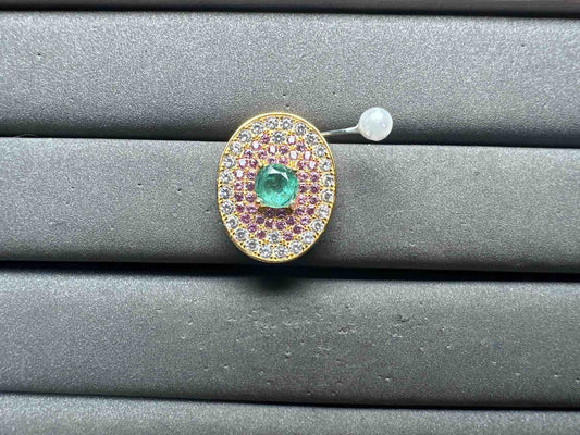 A14169 Emerald Pendant