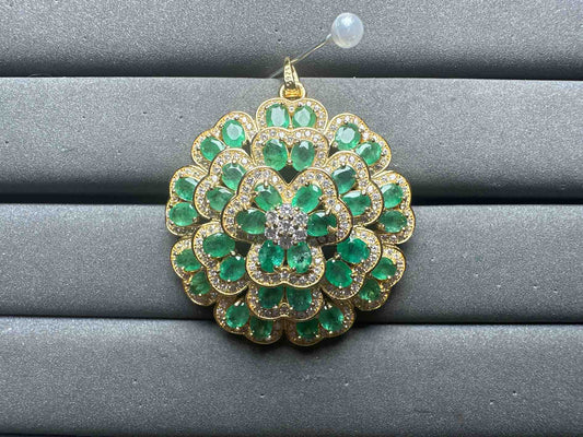 A14171 Emerald Pendant