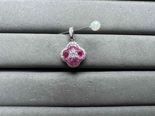 A14349 Pink Ruby Pendant