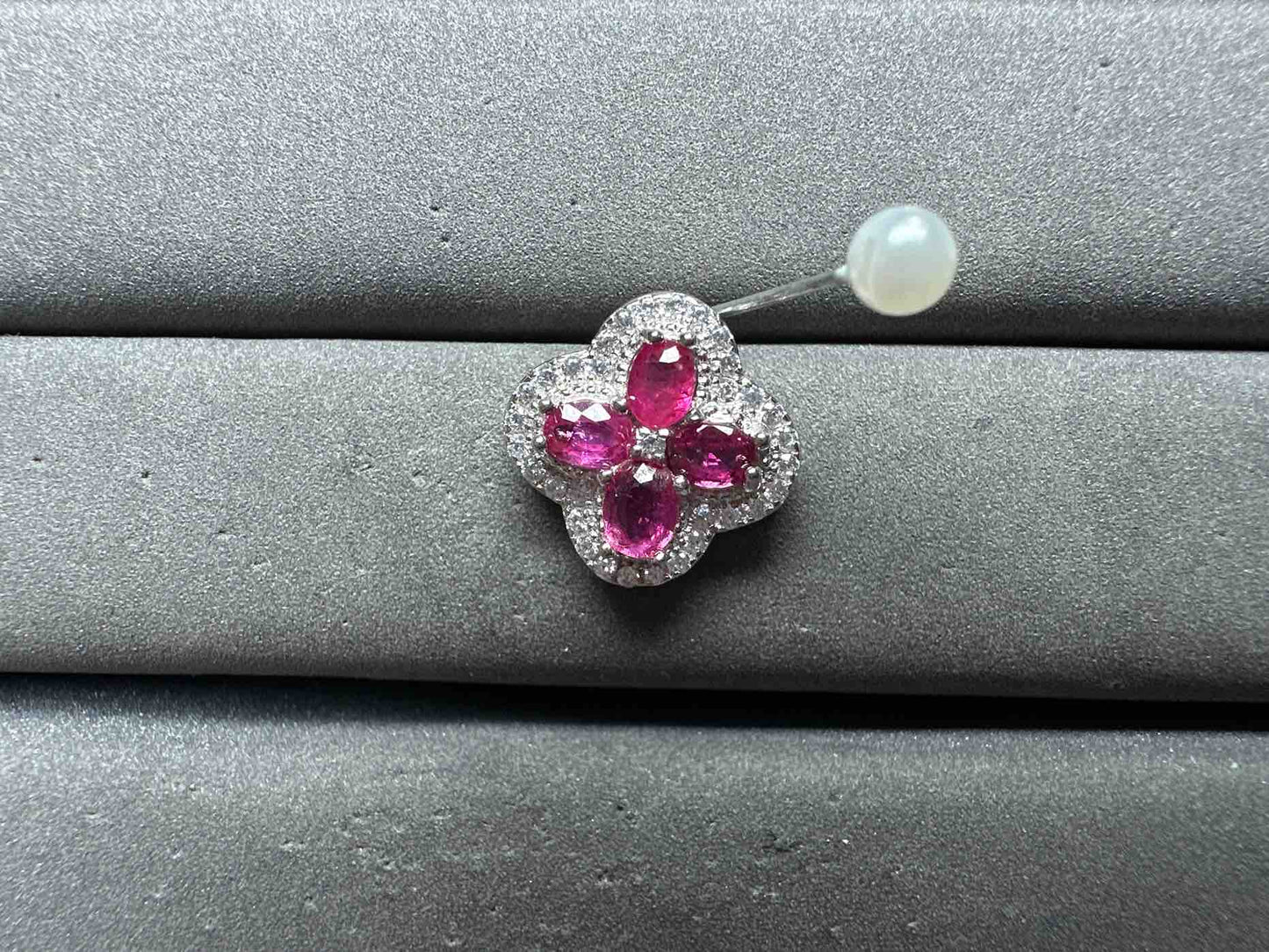 A14351 Pink Ruby Pendant