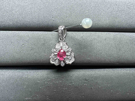 A14353 Pink Ruby Pendant