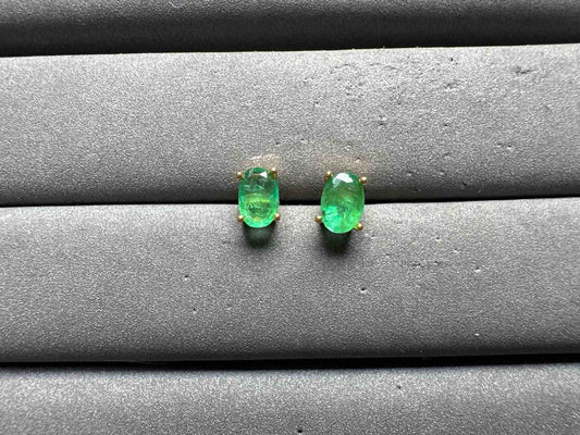 A14405 Emerald Earrings