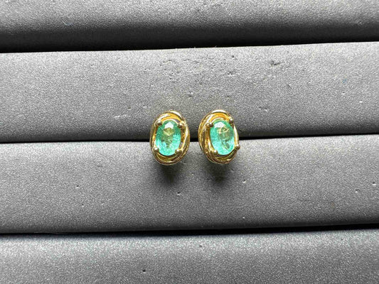 A14407 Emerald Earrings