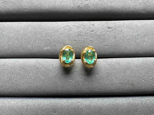 A14408 Emerald Earrings